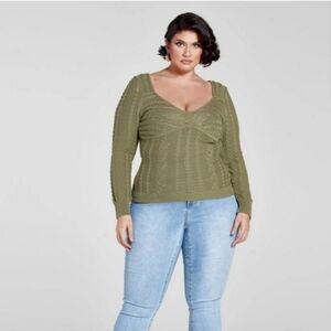 Nwot Fashion to figure size 2 sweater